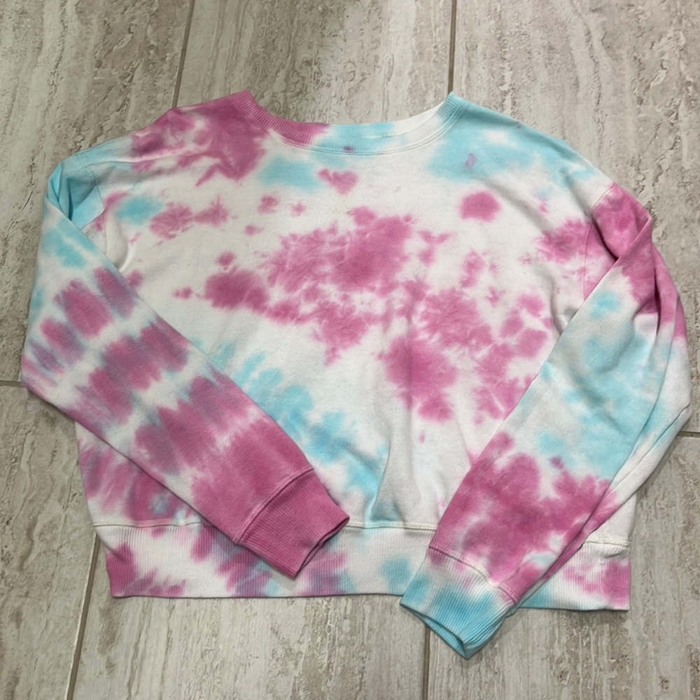 So Loungewear Tie Dye Sweatshirt